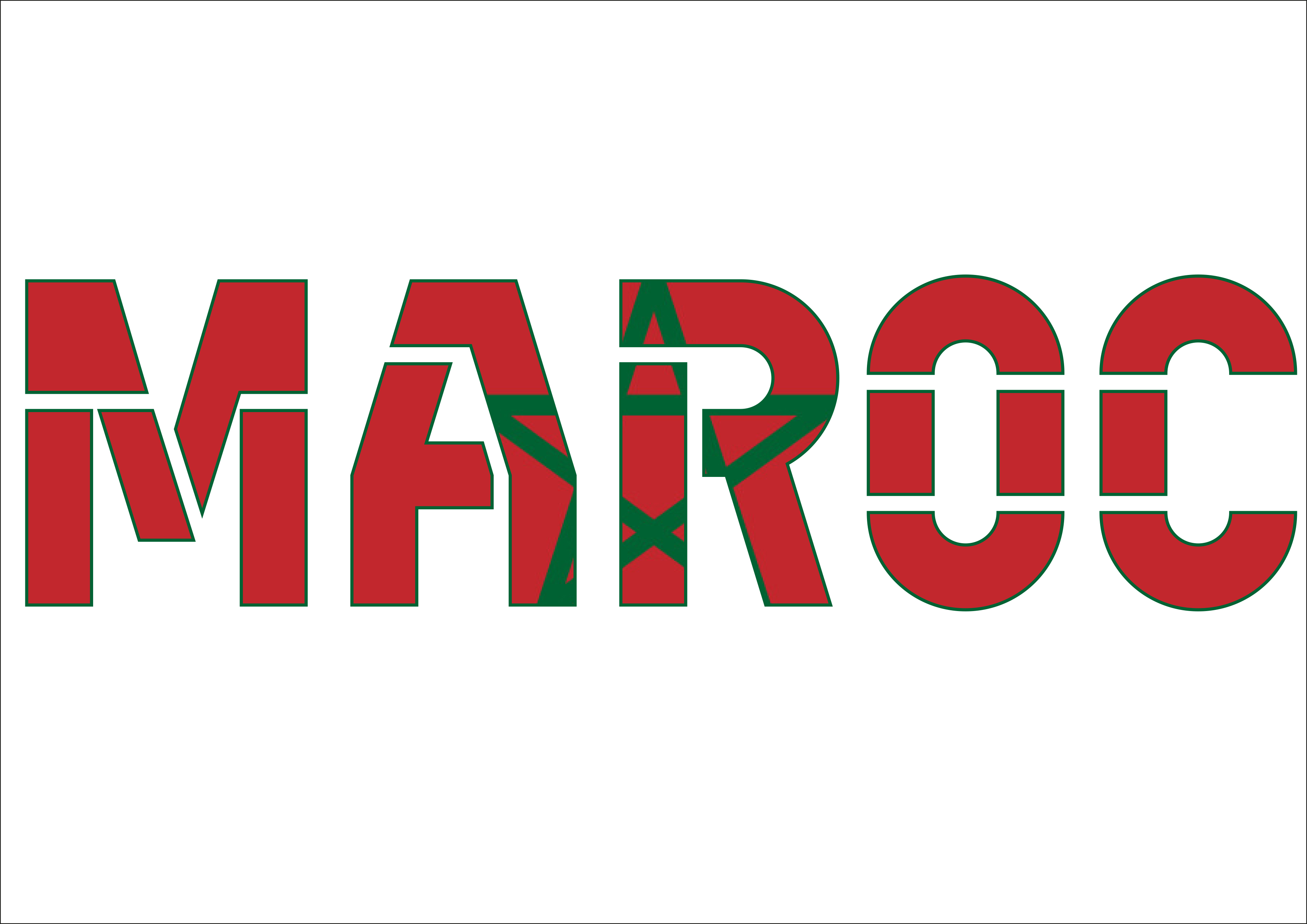 Drapeau de Maroc
